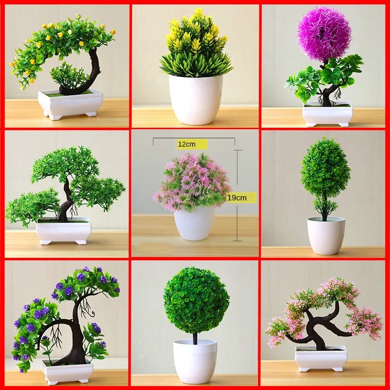 Office Furniture Used - Petit arbre artificiel en pot, fausse