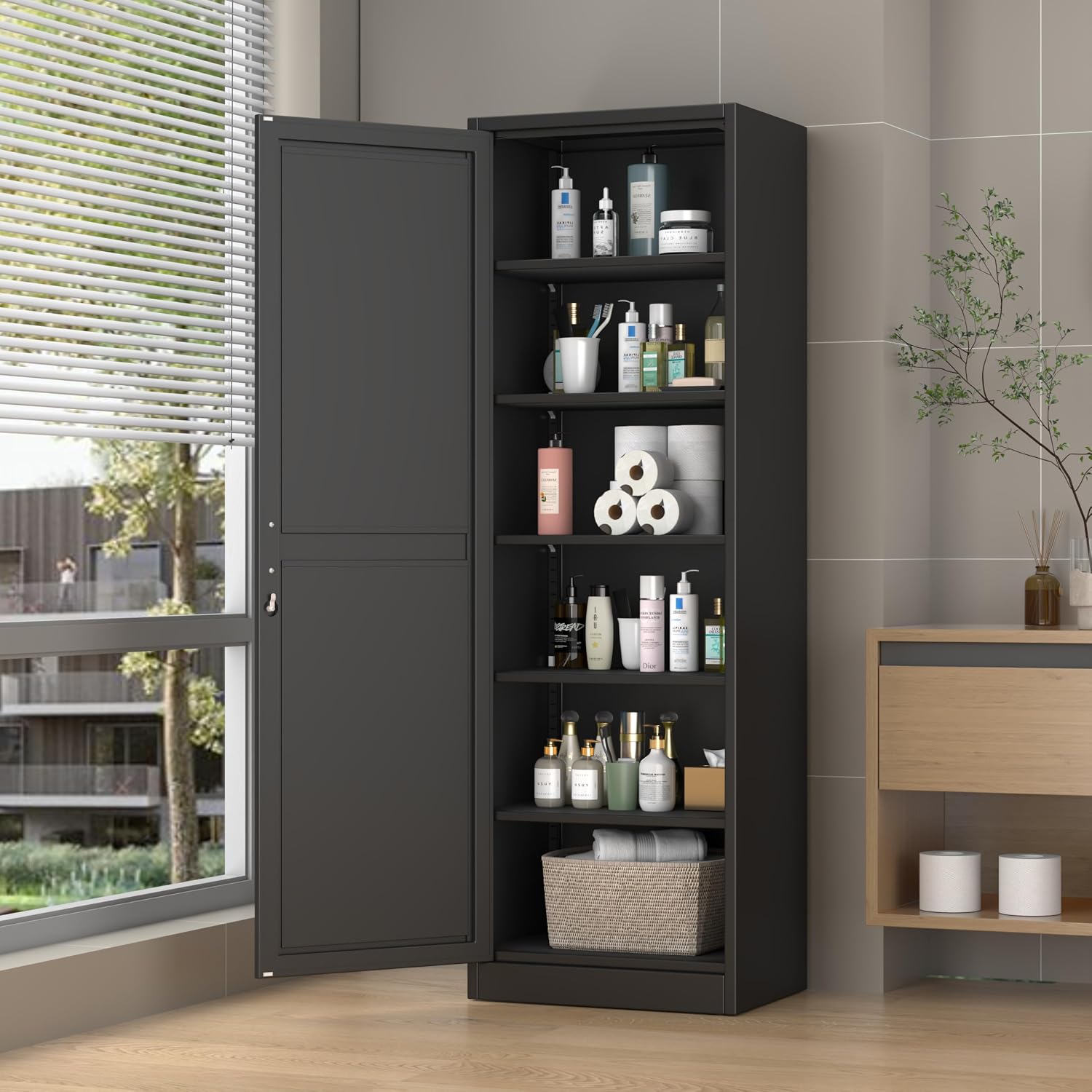 Casier de rangement étroit en  - Locker Storage Metal avis et prix