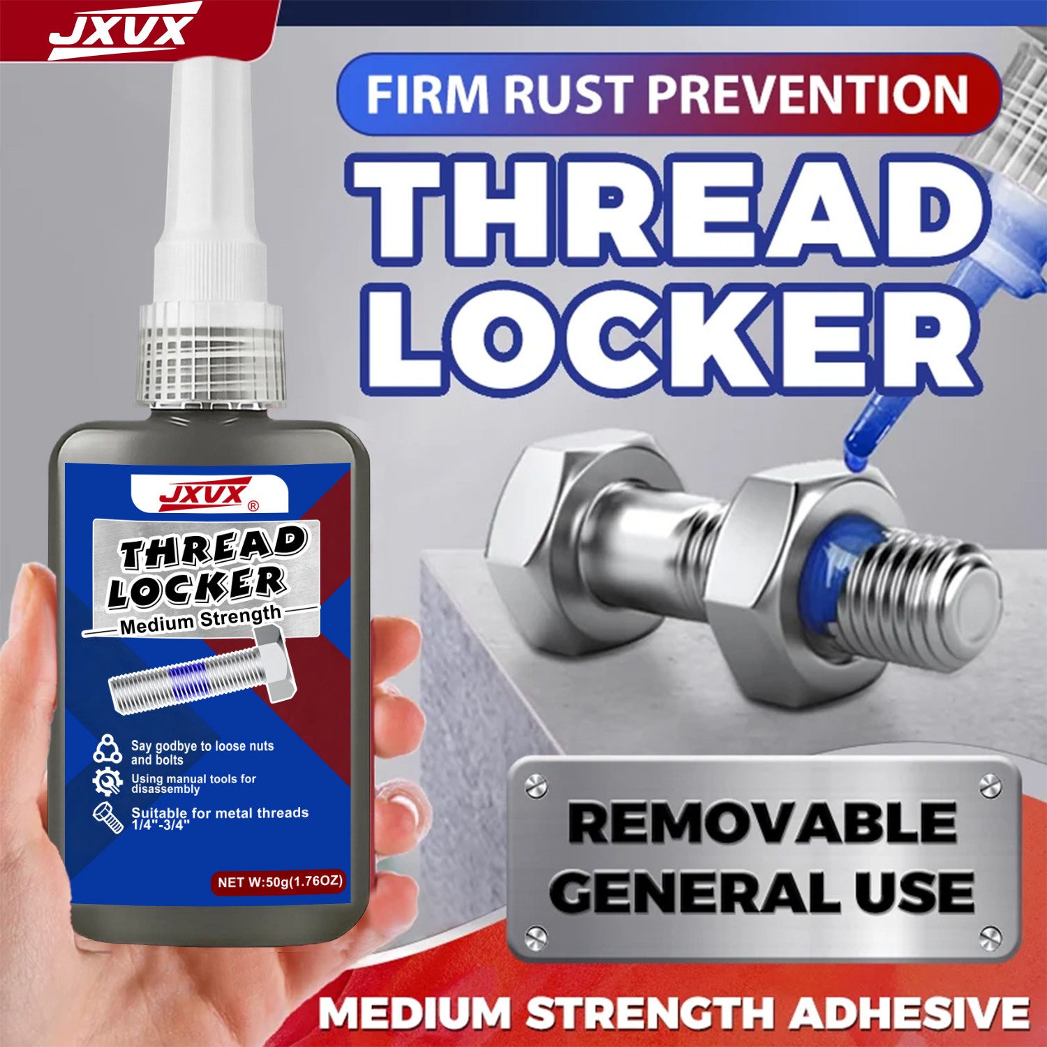 50 ml de frein-filet 243 bleu, - Locker Storage Metal avis et prix
