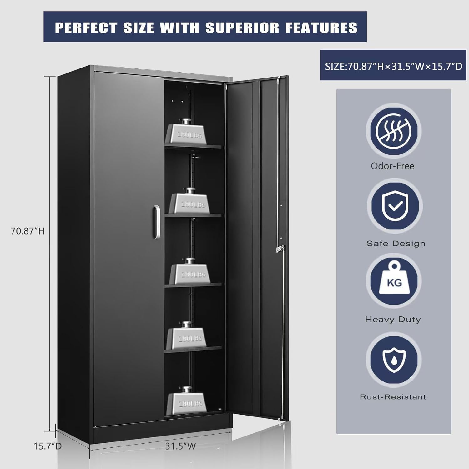 Armoire de rangement en métal  - Locker Storage Metal avis et prix